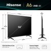 Hisense 58A6Q TV 58" 146 cm 4K UltraHD Smart LED TV