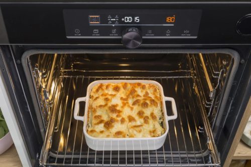 Gorenje BO6735E05B beépíthető sütő, fekete, 77 liter, sütősín, 1 tepsi