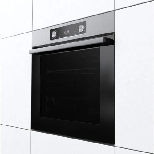 Gorenje BO6735E05X beépíthető sütő, inox, 77 liter, sütősín, 1 tepsi