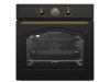 Gorenje BOS67372CLB beépíthető sütő, 12 funkció, Airfry, 77L, D energiaosztály, vintage fekete megjelenés