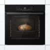 Gorenje BOS6737E06B beépíthető sütő, fekete, gőzfunkció, 77 liter, sütősín, 2 tepsi
