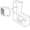 Gorenje BOS6737E06B beépíthető sütő, fekete, gőzfunkció, 77 liter, sütősín, 2 tepsi