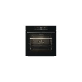   Gorenje BOS6747A01BG beépíthető sütő, fekete, gőzfunkció, 77 liter, sütősín, 2 tepsi