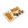 BEPER BT.600Y Churros Sütő 750 W, Tapadásmentes Felület, Hőálló Fogantyú, Piros, 4 churros egyszerre