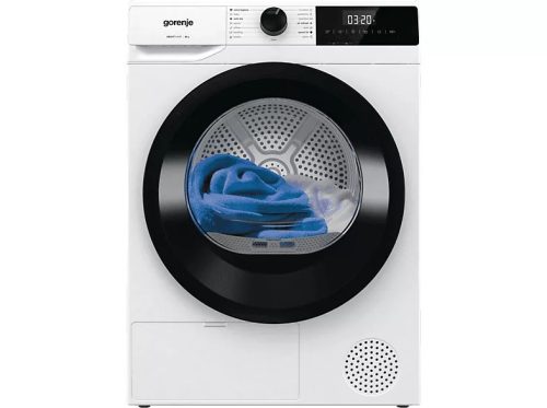 Gorenje DHNE83 Hőszívattyús Szárítógép, 8 kg, DHNE83, szuper energiatakarékos készülék