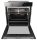 Amica ED37614B X-Type Steam beépíthető sütő, 77L, 59.5x57x5x59.5 cm, fekete szín