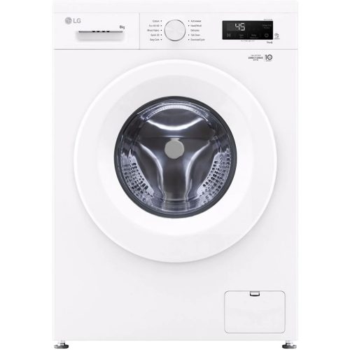 LG F4X1008NWH Inverteres Elöltöltős mosógép, 8 kg, DircetDrive motor