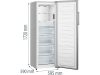 Gorenje FN617EES5 Fagyasztószekrény NoFrost, 7 fiók, 240 liter, ezüst