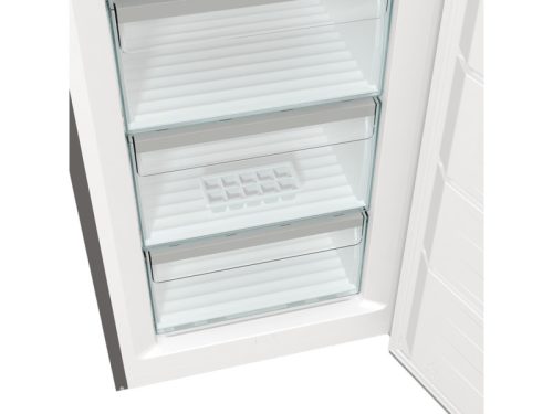 Gorenje FN619DAXL6 Fagyasztószekrény, NoFrost, 7 fiók, 280 liter, D energiaosztály, rozsdamentes acél ajtó