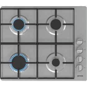 Gorenje G640XHS beépíthető gázfőzőlap, ezüst, 60 cm