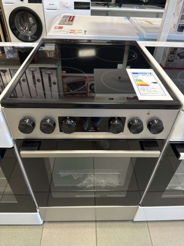 Gorenje GEC5C41SG Kerámialapos Tűzhely, sütősínnel, ezüst