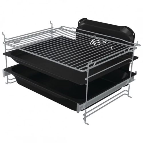 Gorenje GEC5C41SG Kerámialapos Tűzhely, sütősínnel, ezüst