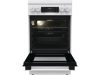 Gorenje GK5C42WJ, Kombinált tűzhely, 62 literes sütő, masszív sütőrács, fehér