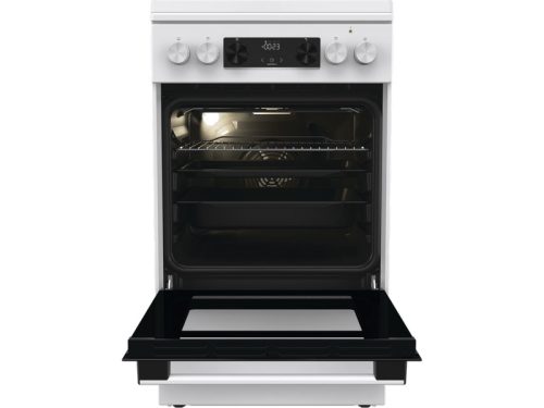 Gorenje GK5C42WJ, Kombinált tűzhely, 62 literes sütő, masszív sütőrács, fehér