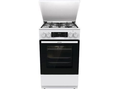 Gorenje GK5C64WH Kombinált tűzhely, 70 liter sütő, sütősín, masszív rács, fehér