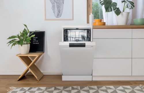 Gorenje GS520E15W mosogatógép, 45 cm, fehér, 1 órás program, Gyors program