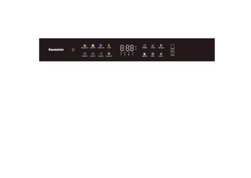 Hausmeister HM1063 mosogatógép, 60 cm, 15 teríték, inox, 3 kosaras, 2 év garancia