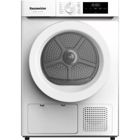   Hausmeister HM2701 Hőszívattyús Szárítógép, 8 kg, Magyar kezelőfelülettel, E energiaosztály