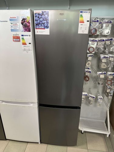 Hausmeister HM3193E Alulfagyasztós hűtőszekrény, 180 cm, ezüst