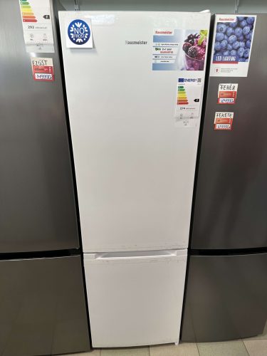 Hausmeister HM3198 NoFrost Alulfagyasztós hűtőszekrény, 180 cm, 55 cm széles, fehér