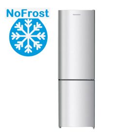   Hausmeister HM3199E NoFrost Alulfagyasztós hűtőszekrény, 180 cm, 55 cm széles, ezüst