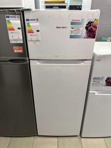 Hausmeister HM3224E Felülfagyasztós hűtőszekrény, 144 cm, fehér