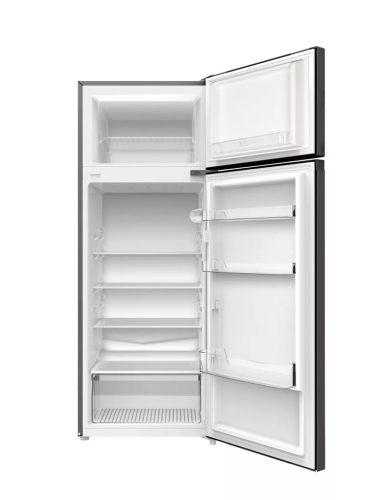 Hausmeister HM3228E Felülfagyasztós hűtőszekrény, 144 cm, 3 polccal, ezüst