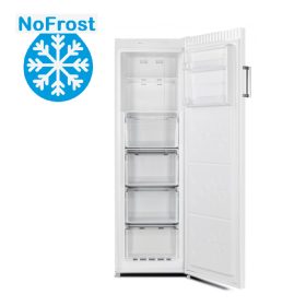   Hausmeister HM4183E Fagyasztószekrény, NoFrost, Inverteres, 206 liter, 4+2 fiók