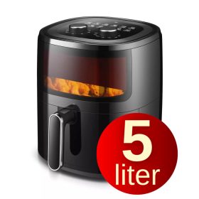   Hausmeister HM6933 Forrólevegős sütő, 5 liter, betekintő ablakkal