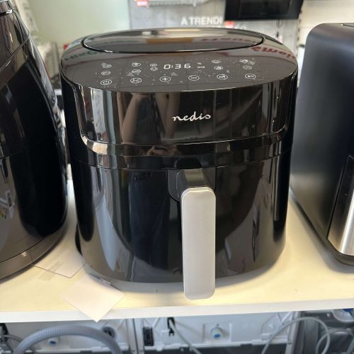 Nedis KAAF170BK Forrólevegős sütő 7,2 liter, digitális kijelzővel