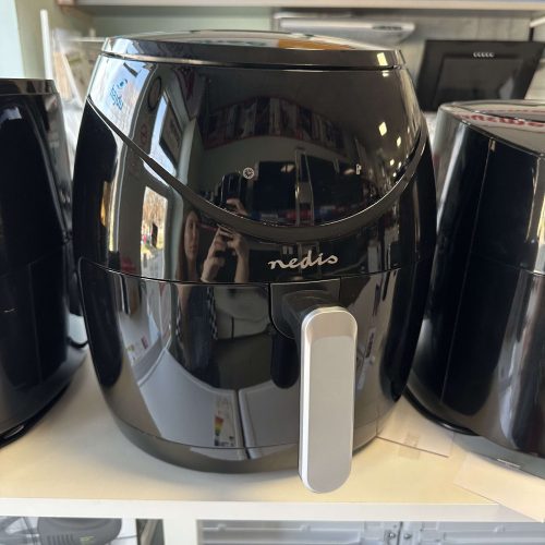 Nedis KAAF250EBK Forrólevegős sütő, 6,5 liter, digitális kijelző
