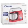 Bomann Konyhai robotgép, 1000 watt, 5 literes tállal, piros 
