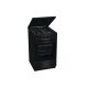 Gorenje MEKS5141BM Kombinált tűzhely, 70 liter sütő, sütősín, öntöttvas rács, fekete