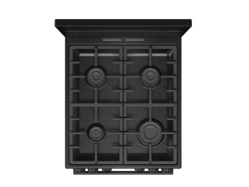 Gorenje MEKS5141BM Kombinált tűzhely, 70 liter sütő, sütősín, öntöttvas rács, fekete