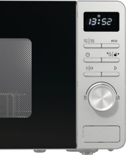 Gorenje MO23A4X Mikrohullámú Sütő, 23 liter, digitális, ezüst, grill funkcióval