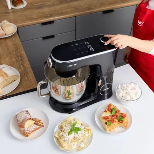 MPM MRK-26 Konyhai Robotgép húsdarálóval, 2600 watt, 6,5 literes tállal