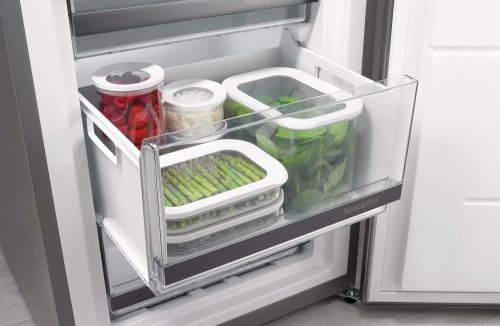 Gorenje N619EAW4 NoFrost Alulfagyasztós hűtőszekrény, 186 cm, fehér, 60 cm széles