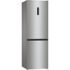 Gorenje Alulfagyasztós hűtőszekrény, NoFrost, 185 cm, ezüst, 60 cm széles