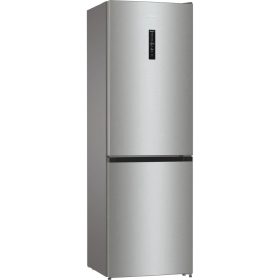   Gorenje N61EA2XL4 Alulfagyasztós hűtőszekrény, NoFrost, 185 cm, ezüst, 60 cm széles