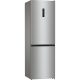 Gorenje Alulfagyasztós hűtőszekrény, NoFrost, 185 cm, ezüst, 60 cm széles