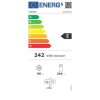 Gorenje Alulfagyasztós hűtőszekrény, NoFrost, 185 cm, ezüst, 60 cm széles