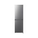 Gorenje NRK418ECS4 NoFrost Alulfagyasztós hűtőszekrény, 180 cm magas, 55 cm széles, ezüst