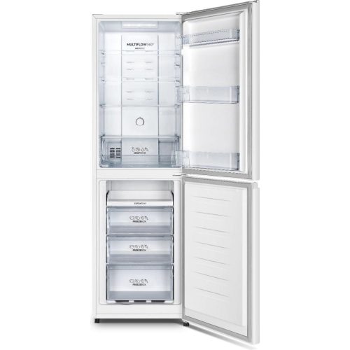 Gorenje NRK418ECW4 NoFrost Alulfagyasztós hűtőszekrény, 180 cm magas, 55cm széles, fehér