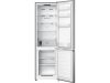 Gorenje NRK418EES4 NoFrost Alulfagyasztós hűtőszekrény, 180 cm, ezüst, 55 cm széles