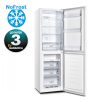 Gorenje NRK418EEW4 NoFrost Alulfagyasztós hűtőszekrény, 180 cm, ezüst, 55 cm széles