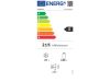 Gorenje NRK418EEW4 NoFrost Alulfagyasztós hűtőszekrény, 180 cm, ezüst, 55 cm széles