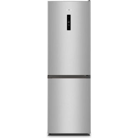   Gorenje NRK6192AS4 Alulfagyasztós hűtőszekrény, NoFrost, 186 cm, ezüst, 60 cm széles