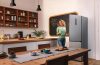 Gorenje NRK6192AS4 Alulfagyasztós hűtőszekrény, NoFrost, 186 cm, ezüst, 60 cm széles