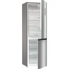 Gorenje NRK619DA2XL4 Alulfagyasztós hűtőszekrény, NoFrost, 186 cm, ezüst, 60 cm széles