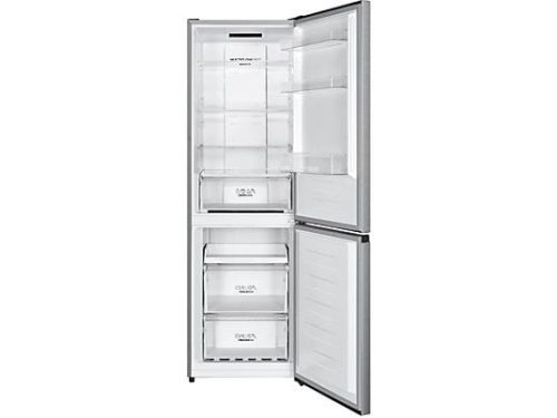 Gorenje NRK619EPEXL4 NoFrost Plus Alulfagyasztós hűtőszekrény, 186 cm, ezüst, 60 cm széles